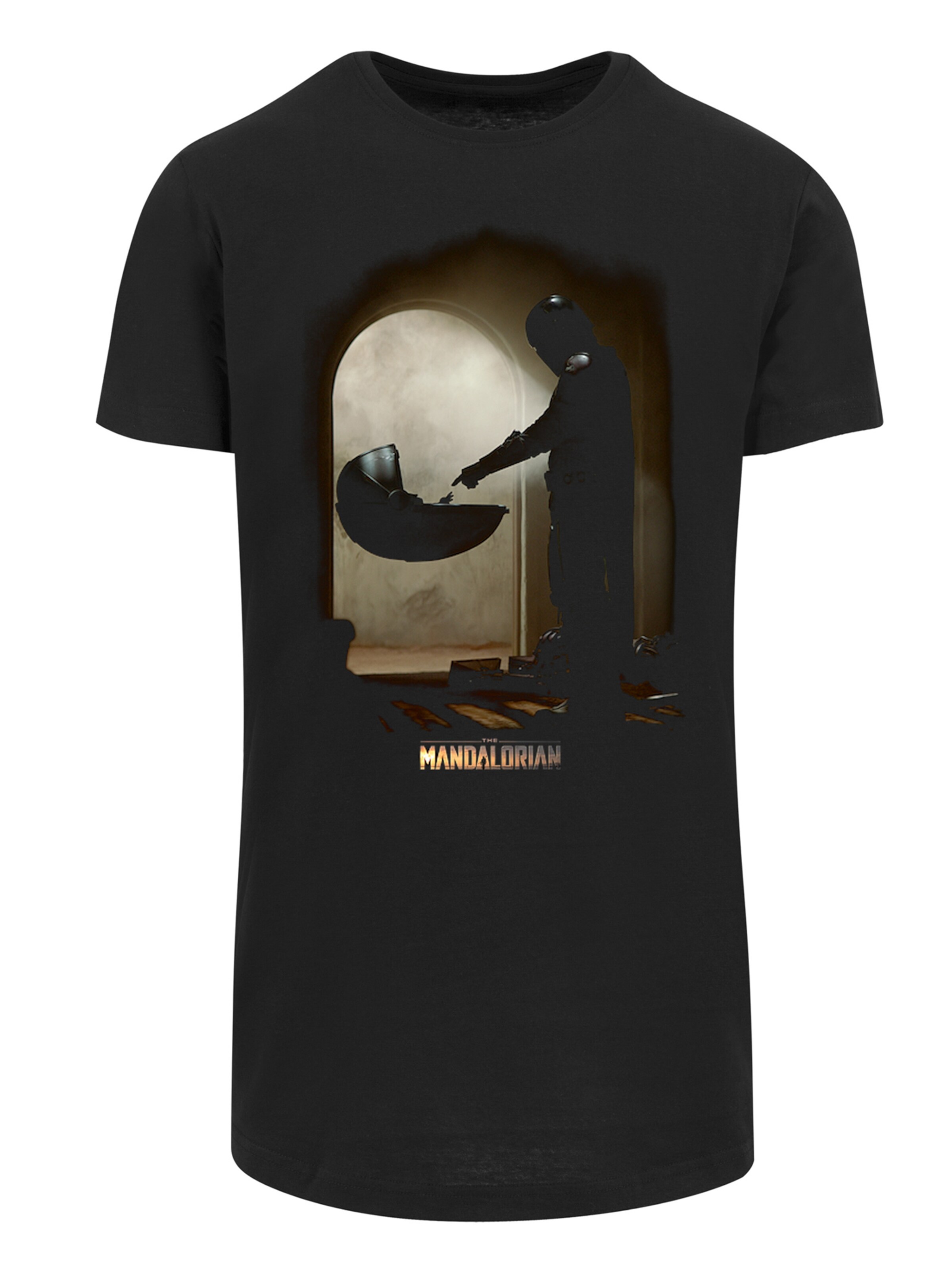 Männer Große Größen F4NT4STIC T-Shirt 'The Mandalorian Find The Child' in Schwarz - TQ95008 Männer Große Größen F4NT4STIC T-Shirt 'The Mandalorian Find The Child' in Schwarz - TQ95008