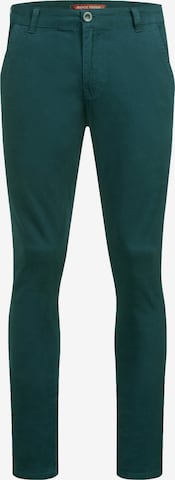 Rock Creek Chino Pants in Green: front