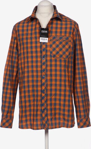 VAUDE Button Up Shirt in XL in Orange: front