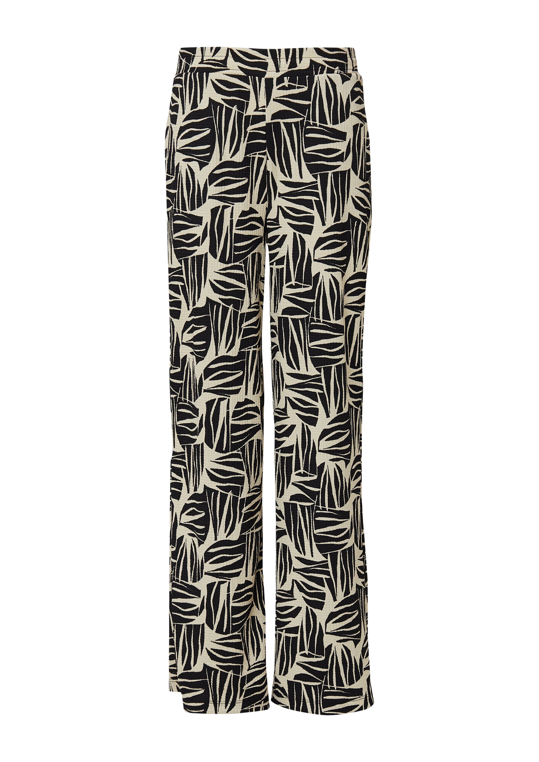 s.Oliver Hose in Schwarz: Vorderseite