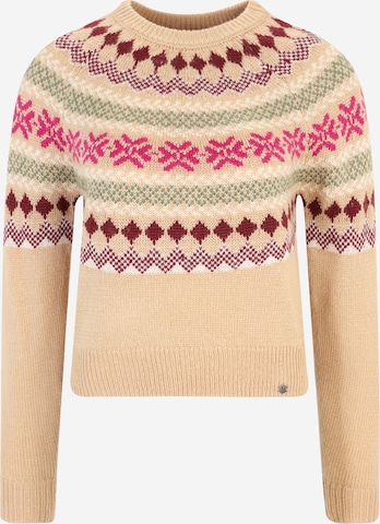 Noisy May Petite Sweater 'NOR' in Beige: front