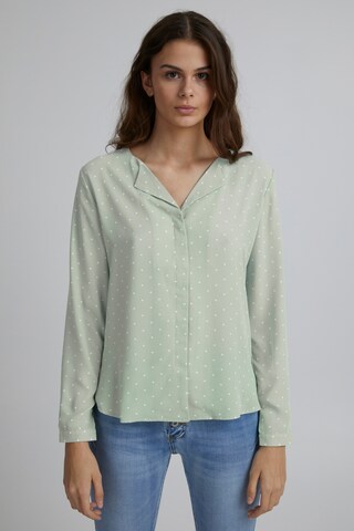 b.young Blouse 'Hialice' in Groen: voorkant