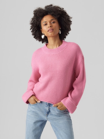 VERO MODA Pullover 'SAYLA' in Pink: predná strana