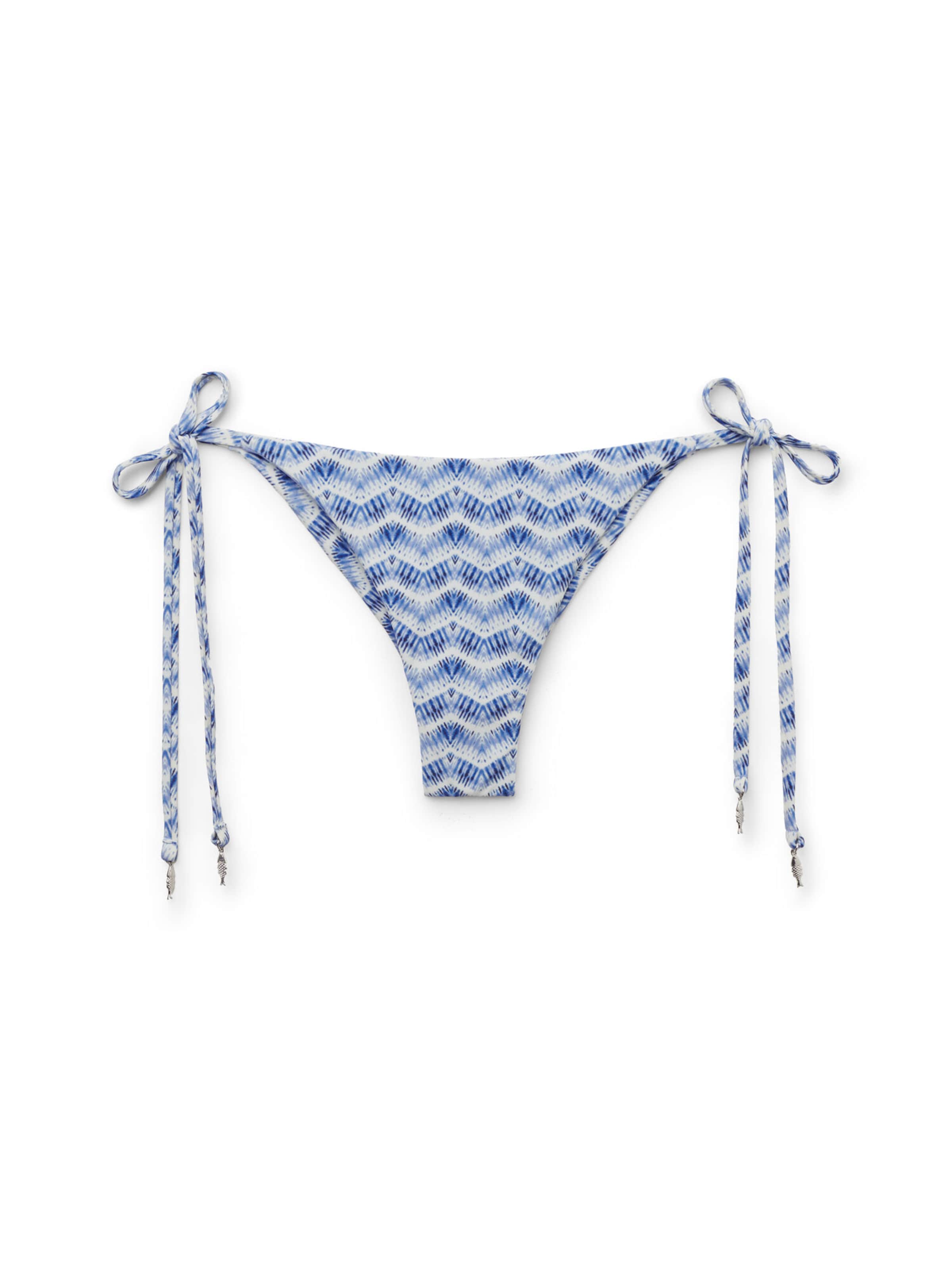 CALZEDONIA Bikini Bottoms 'Water Reflection' in Blue: front
