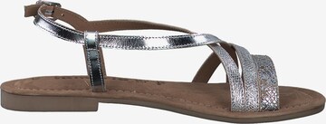 TAMARIS Strap Sandals in Silver