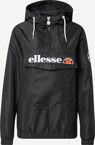 ELLESSE Přechodná bunda 'Montez' – černá: přední strana