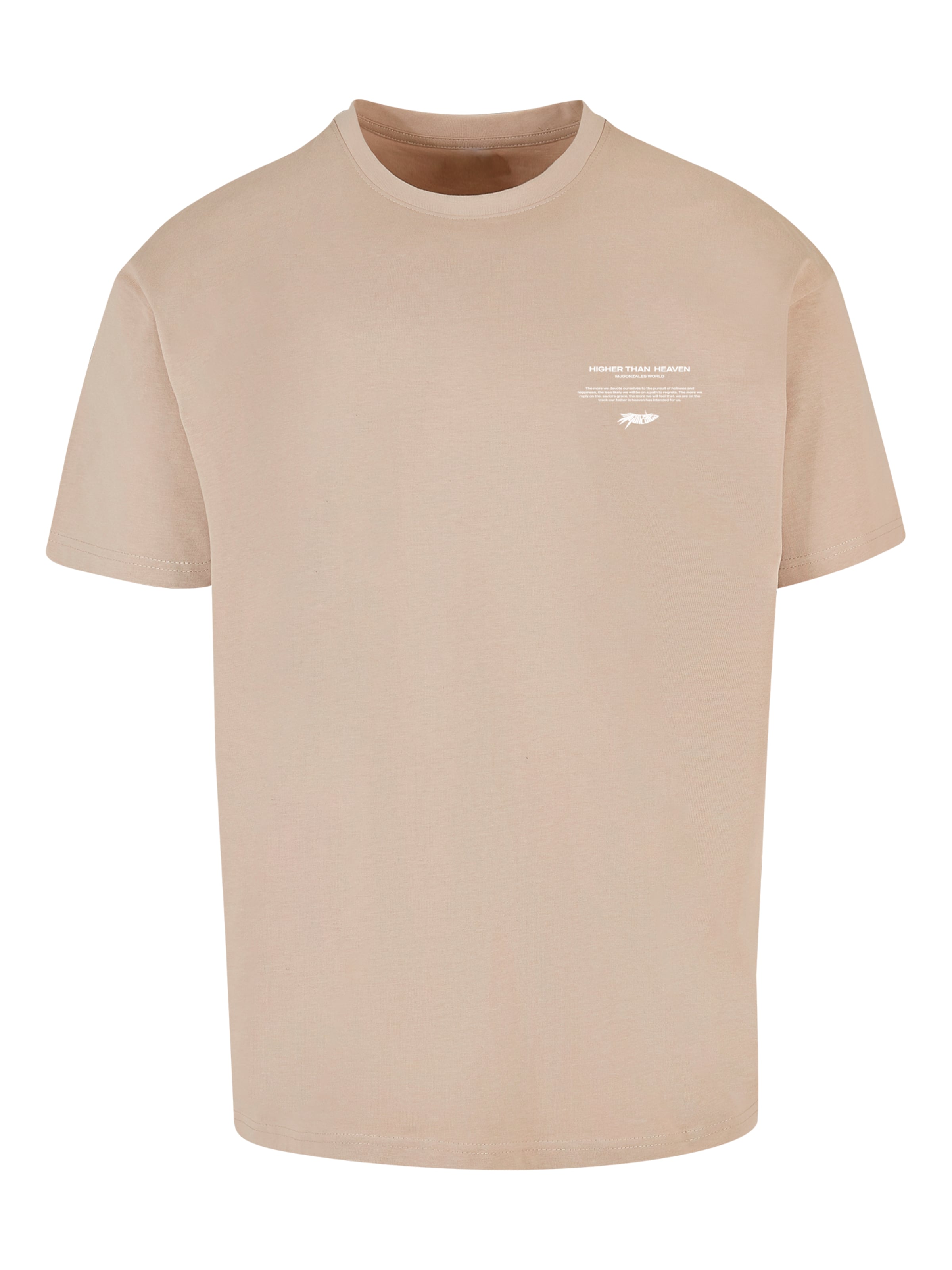 MJ Gonzales Футболка в Бежевый: спереди