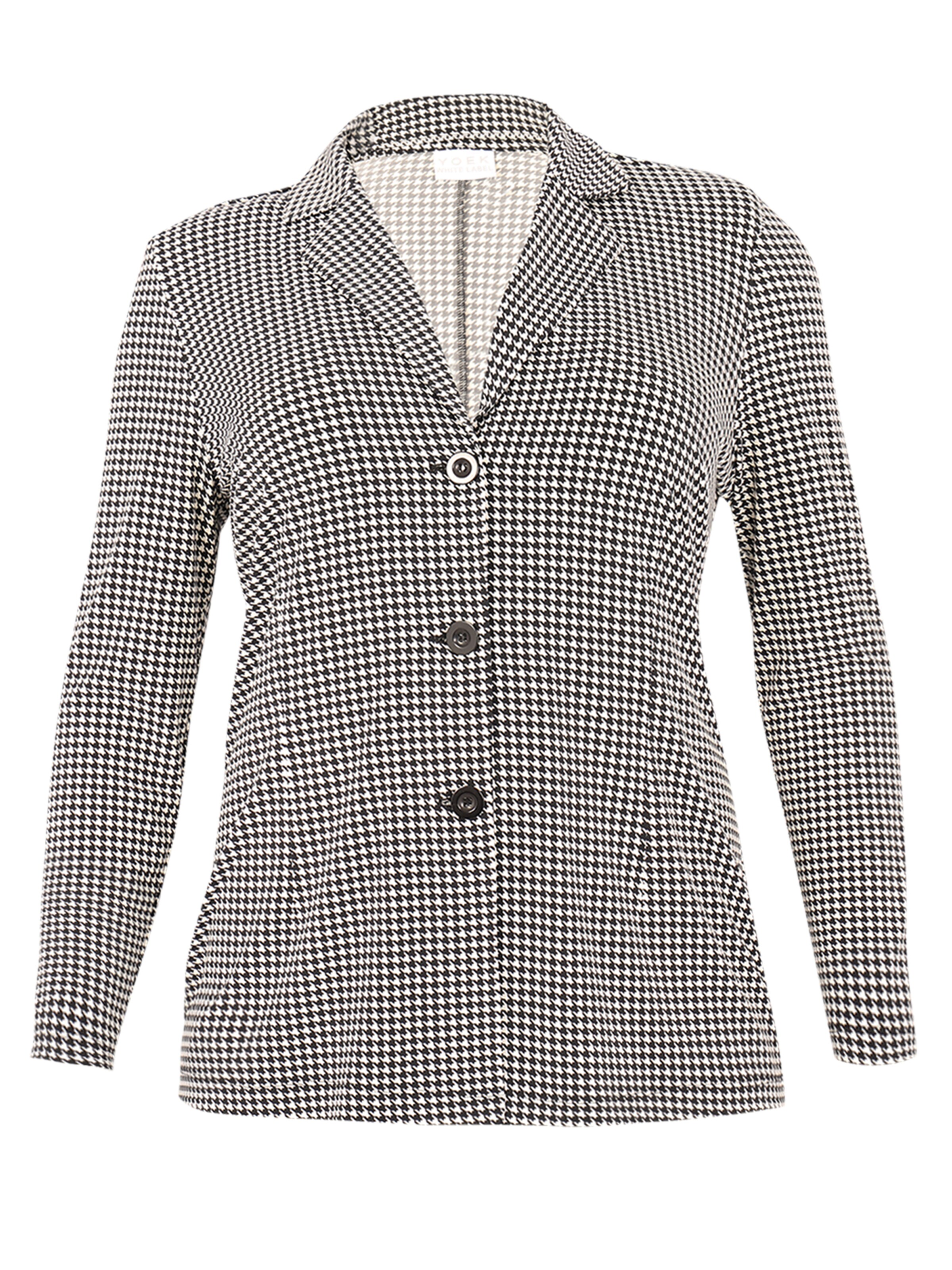 Blazer YOEK en noir : devant