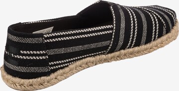 TOMS حذاء قماشي 'ALPARGATA ROPE' بلون أسود