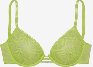 VIVANCE Minimiser Bra in Green: front