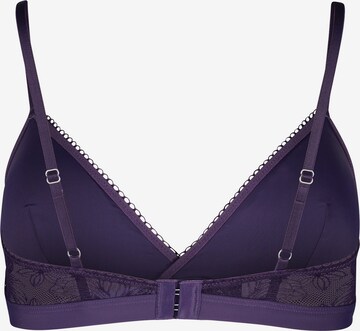 Skiny Triangle Bra in Purple