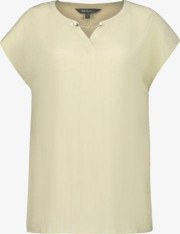 Ulla Popken Blouse in Geel: voorkant