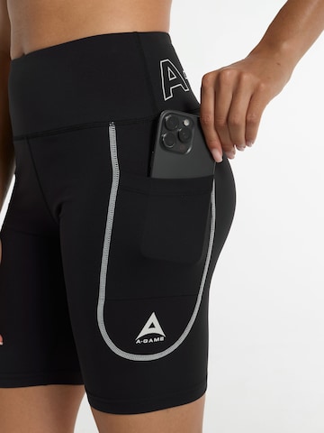 Regular Pantalon de sport 'Elevate' A-Game en noir