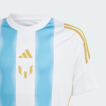 ADIDAS PERFORMANCE - Camiseta funcional 'Pitch 2 Street Messi' en blanco