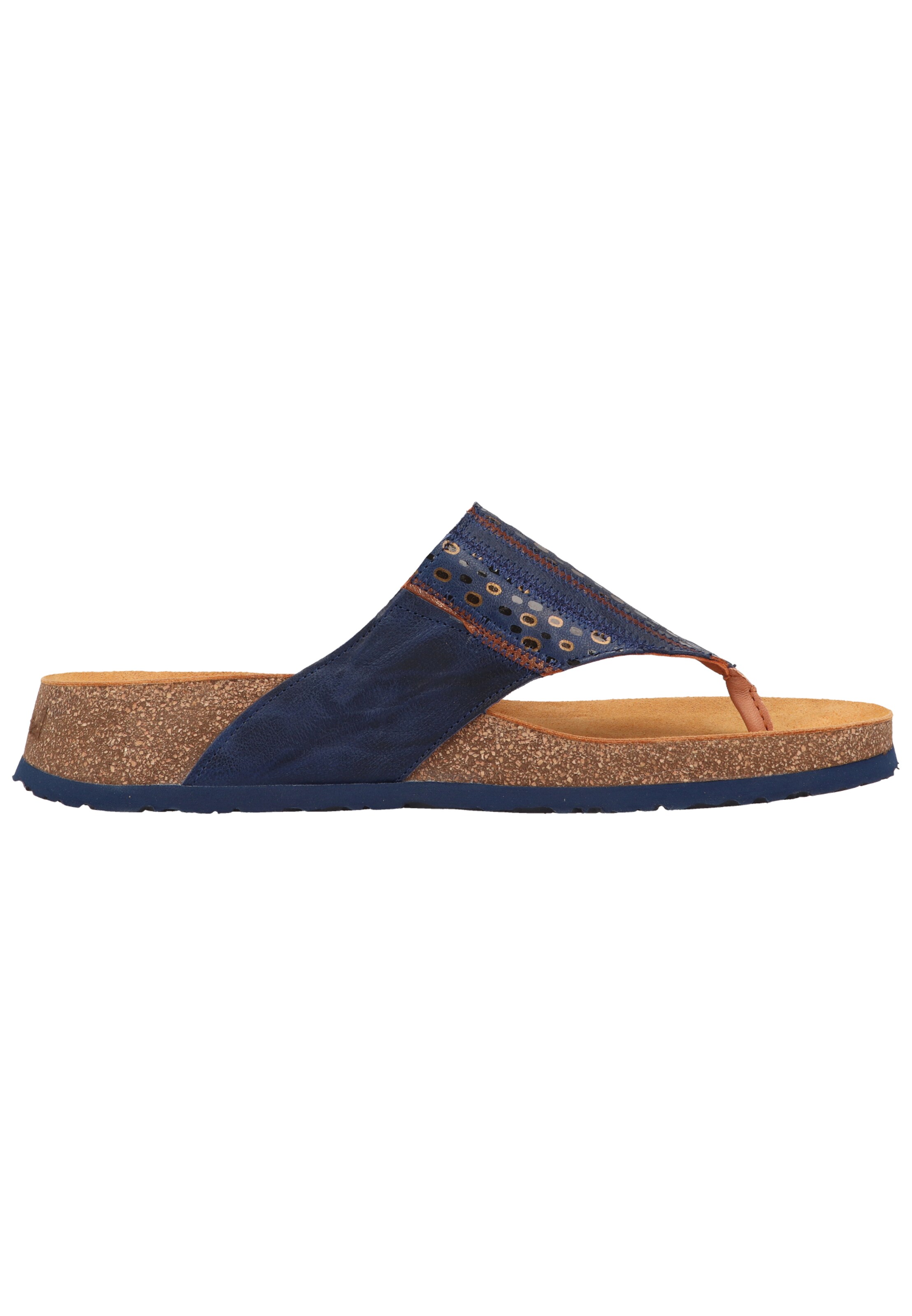 Frauen Sandalen THINK Zehentrenner in Blau - SG89059 Frauen Sandalen THINK Zehentrenner in Blau - SG89059
