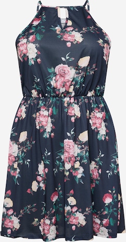 Rochie 'Juliena' de la ABOUT YOU Curvy pe albastru: față