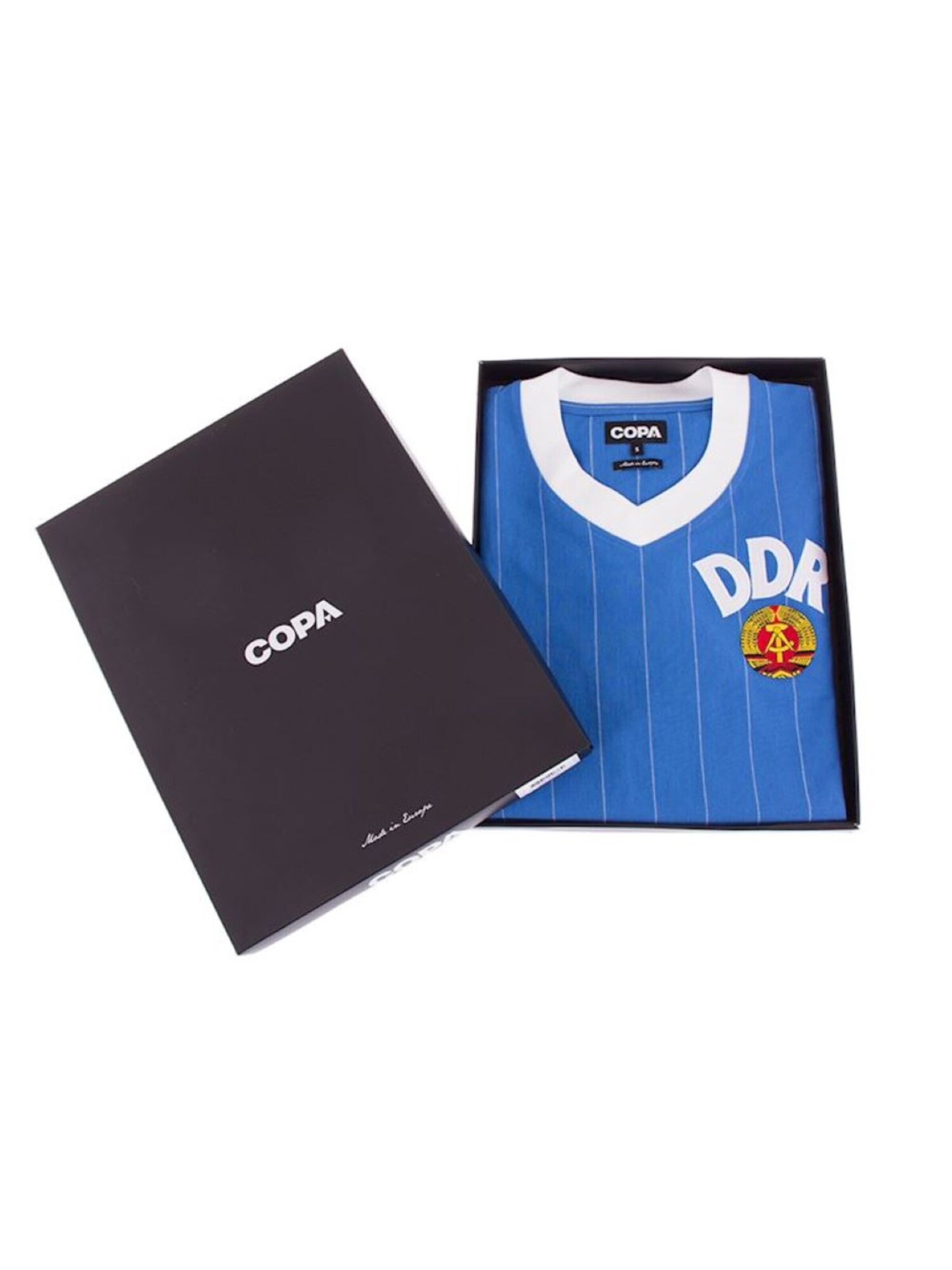 Copa Trikot 'Retro DDR 1985'‌ in Blau