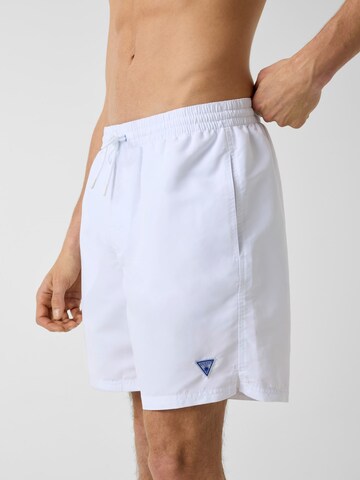 GUESS Board Shorts in White