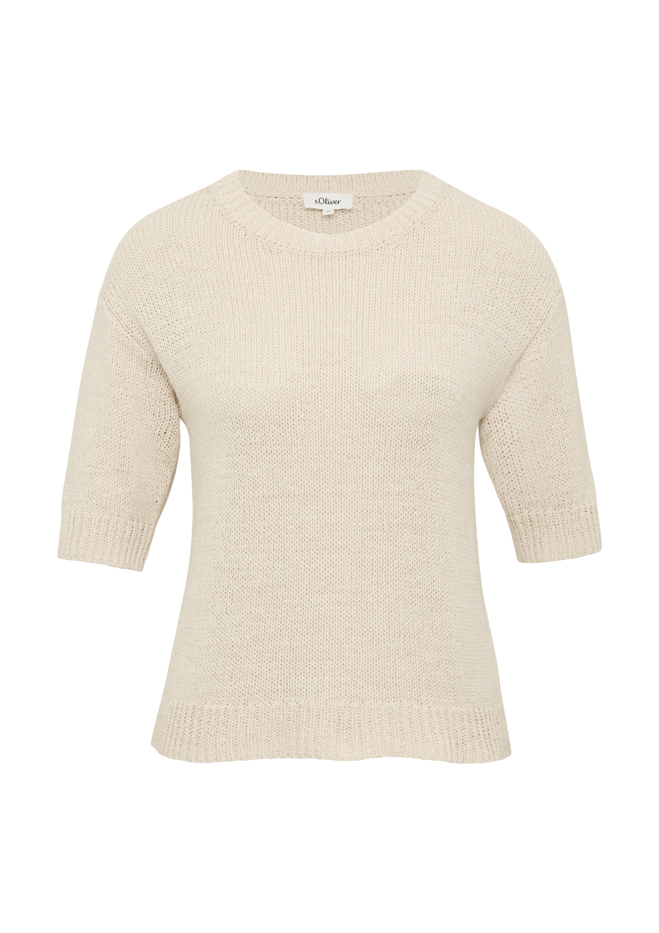 Pull-over s.Oliver en beige : devant
