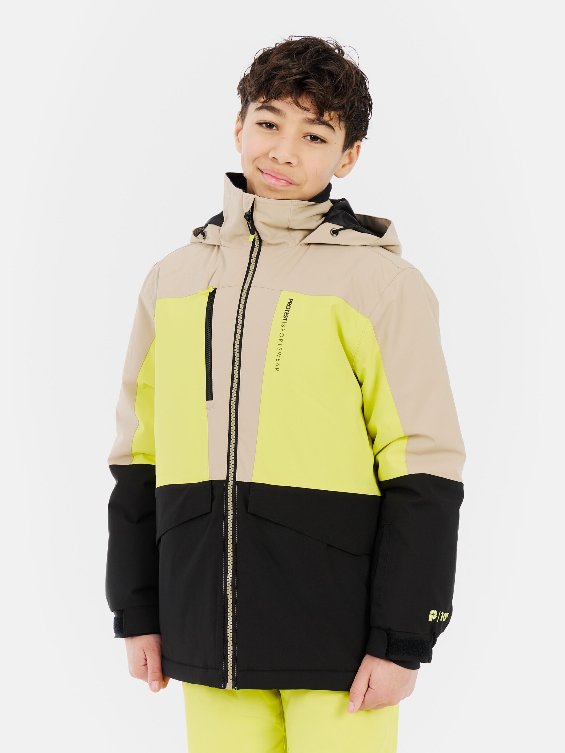 PROTEST Sportjacke 'PRTMilan JR'‌‌‌‌‌‌‌‌ in Blau: Vorderseite