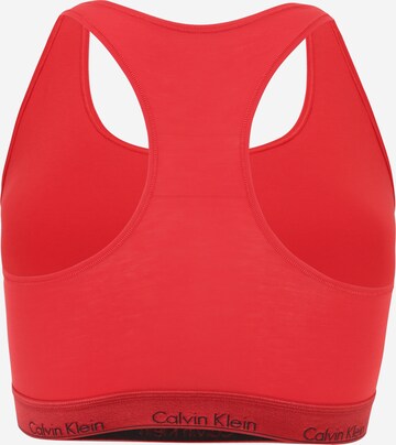 Calvin Klein Underwear Keskmise toega Rinnahoidja, värv punane