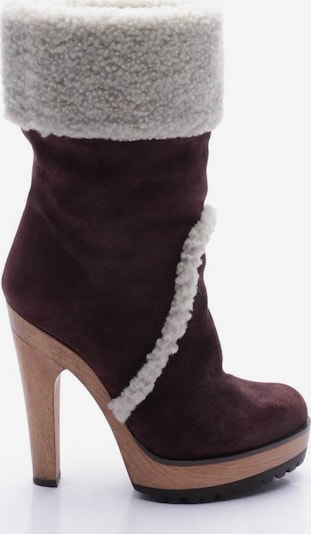 DOLCE & GABBANA Dress Boots in 36 in Bordeaux, Item view