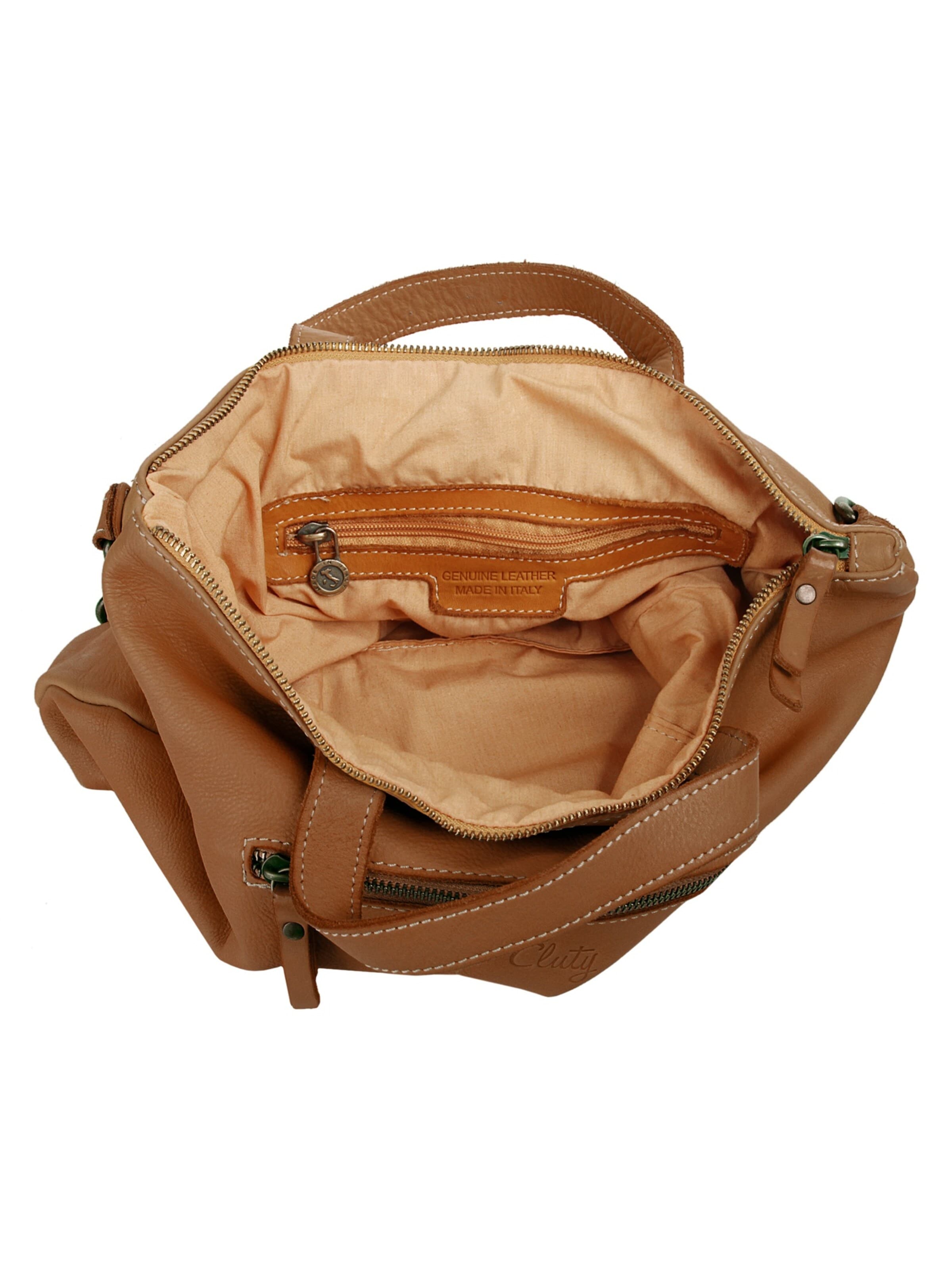 Cluty - Bolso de hombro en marrón