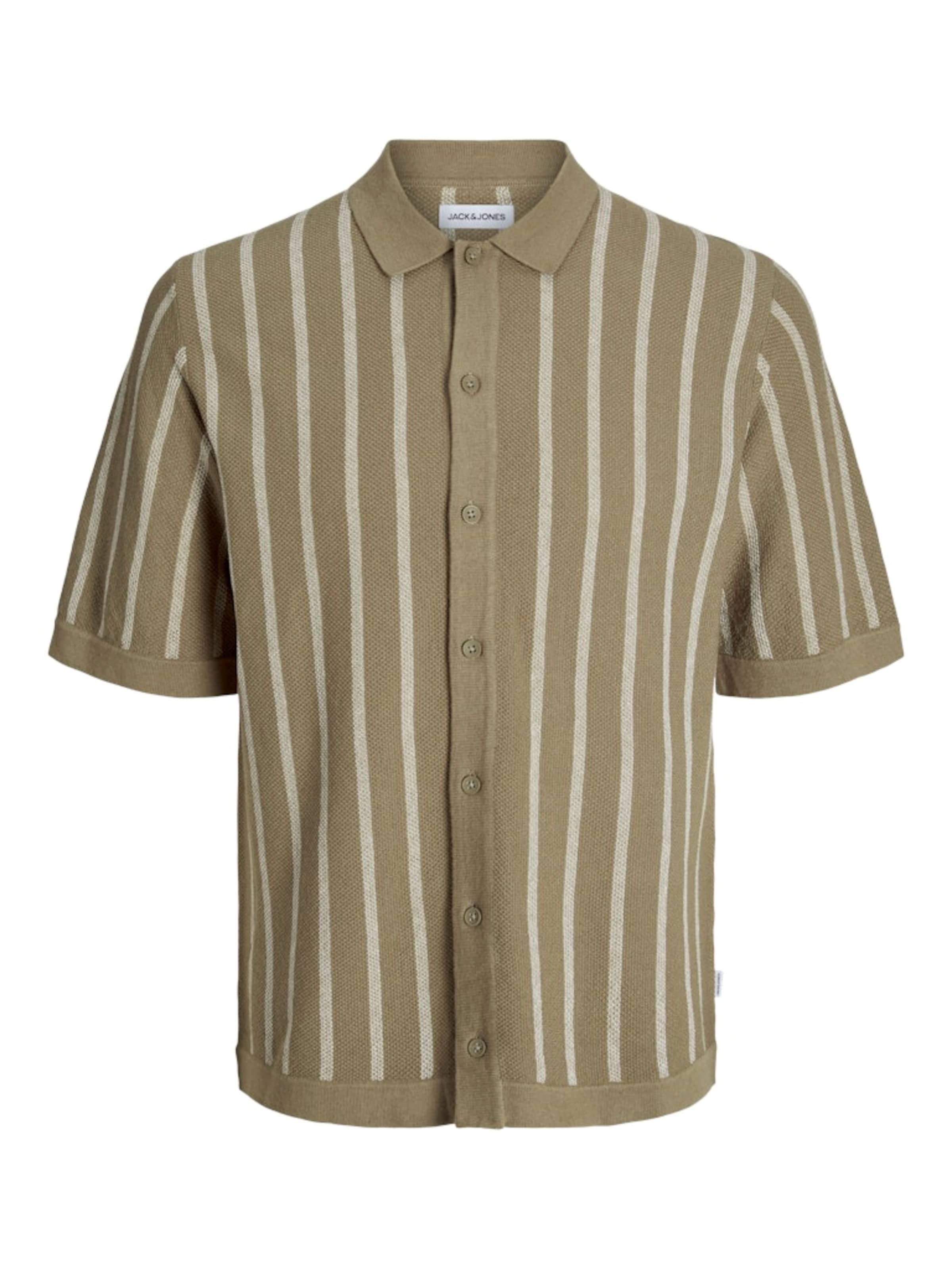 JACK & JONES Comfort Fit Tričko 'EMIL' - Zelená: predná strana