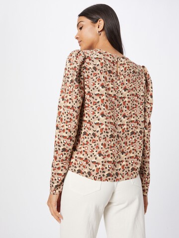 PIECES Blouse 'CARLY' in Beige