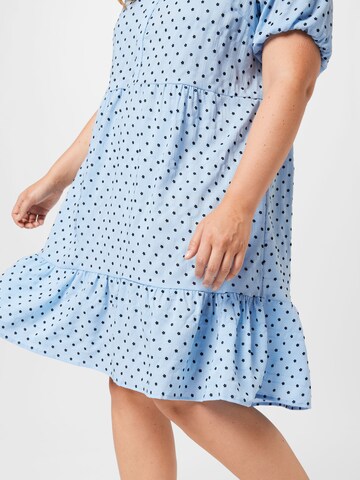 ONLY Carmakoma Letní šaty 'KIMMAS' – modrá