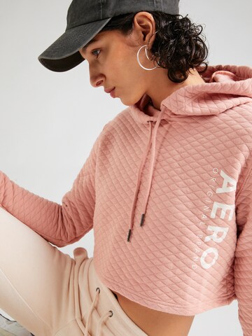 AÉROPOSTALE Sweatshirt in Pink