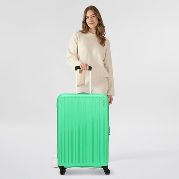 American Tourister Trolley 'Rejoy ' in Green