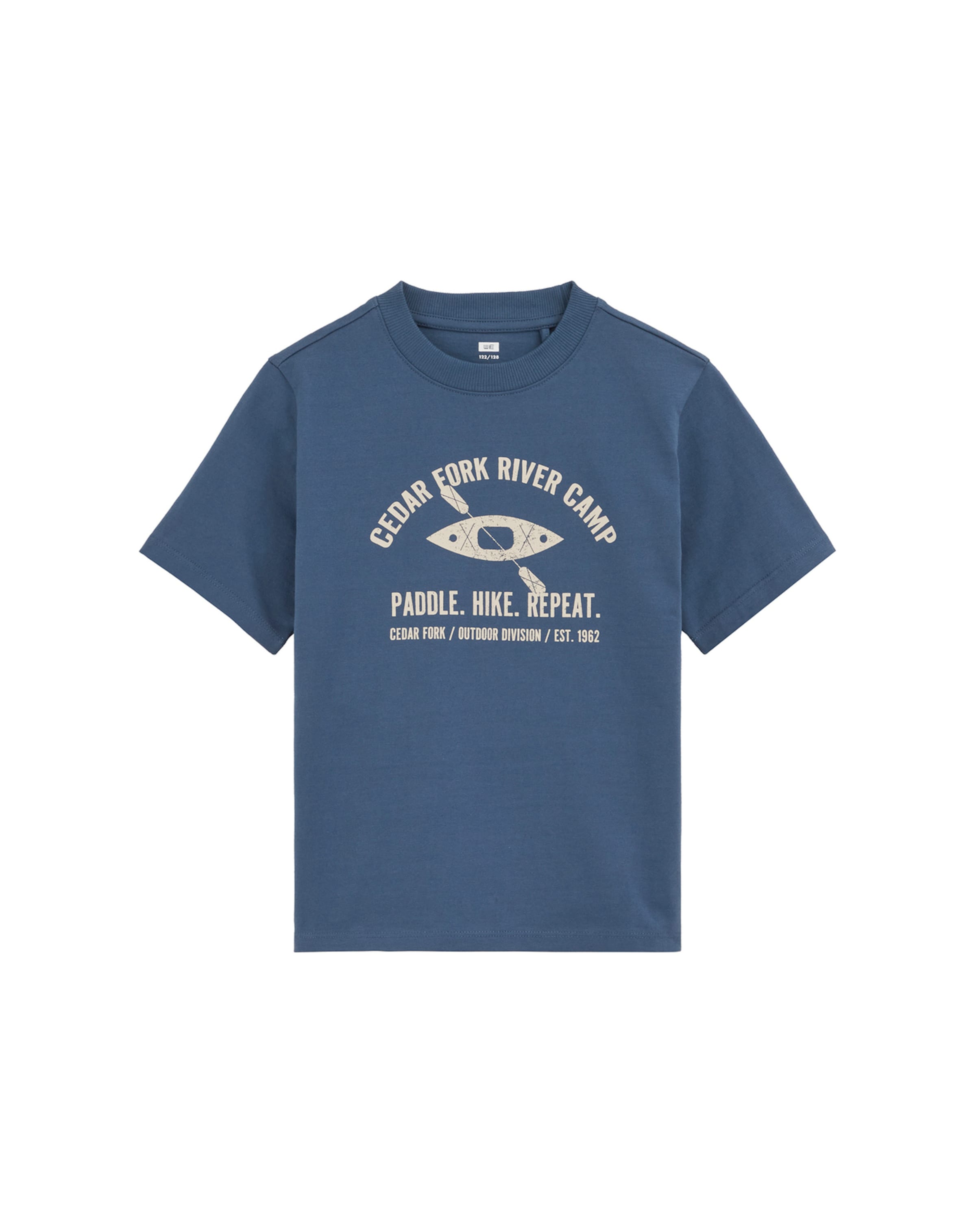 Maglietta di WE Fashion in blu: frontale