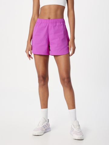Regular Pantalon de sport THE NORTH FACE en violet : devant
