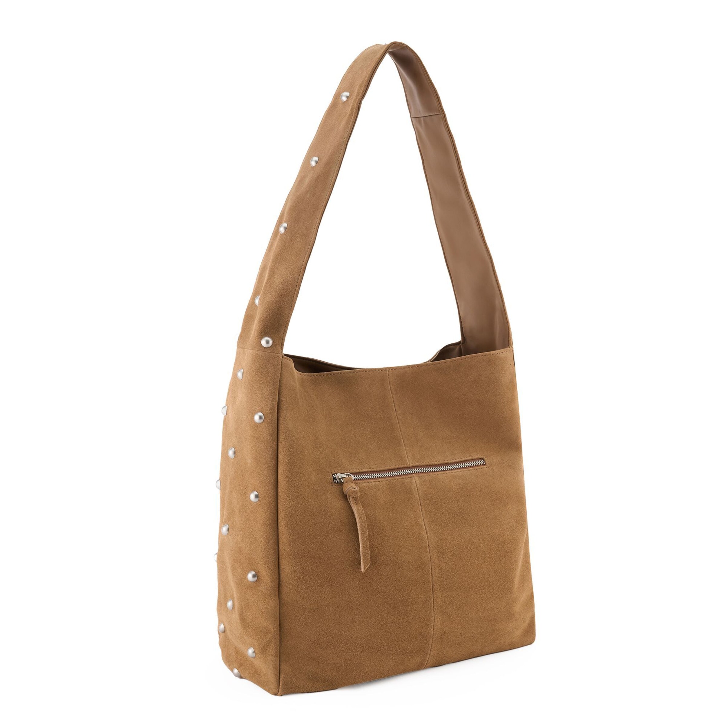 FREDsBRUDER Shoulder bag 'Endless Beads' in Brown: front