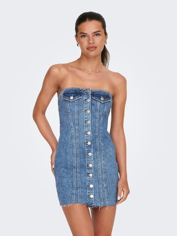 ONLY Shirt dress 'ONLJASMINE' in Blue: front