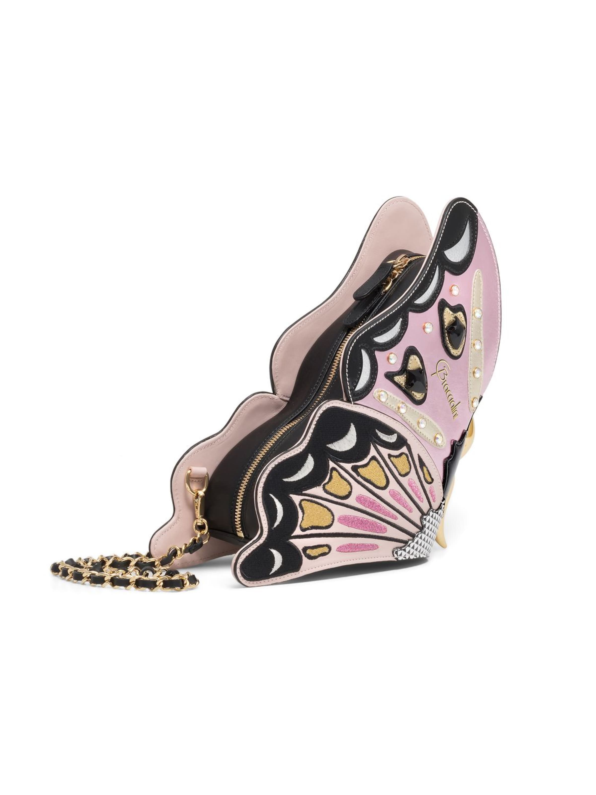 Braccialini Handtasche 'Tema Farfalla'‌‌‌ in Pink