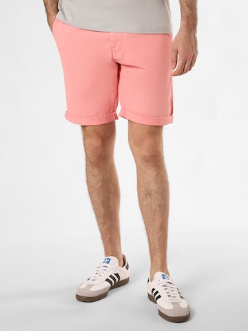 Tommy Jeans Regular Pants ' Scanton ' in Pink: front