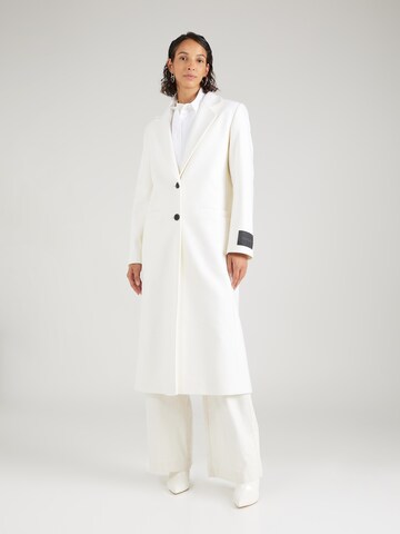 Manteau mi-saison 'Mojeni' HUGO en blanc : devant