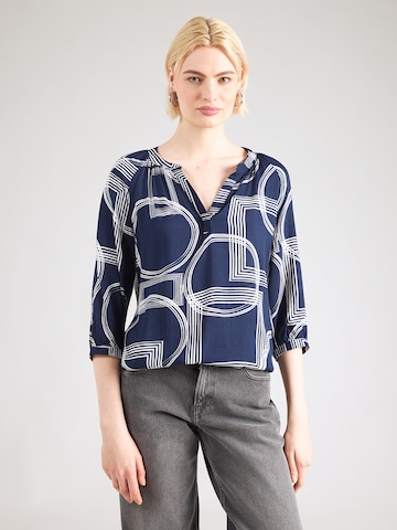 ZABAIONE - Blusa 'Co44rnelia' en azul: frente