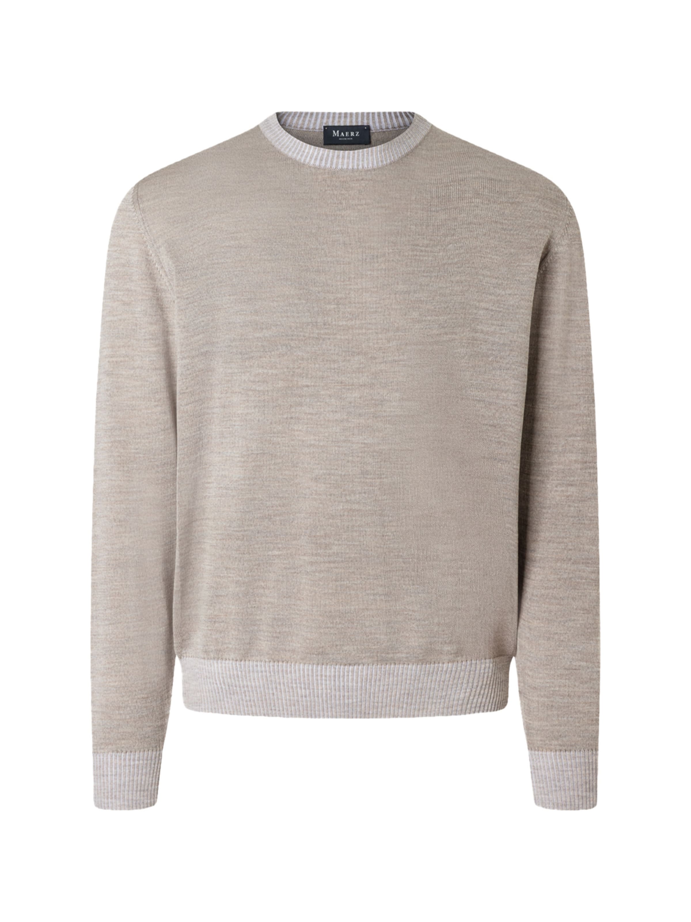 Pull-over MAERZ Muenchen en beige : devant
