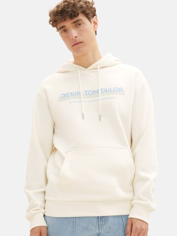 Sweat-shirt TOM TAILOR DENIM en beige