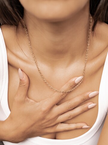 Hey Happiness - Cadena 'Rope' en oro