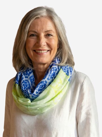 Sunsa Schlauchschal 'Sunsa'‌ in Blau: Vorderseite