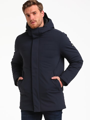 Gabbiano Winter Parka 'modern winter Magnetic' in Blue: front