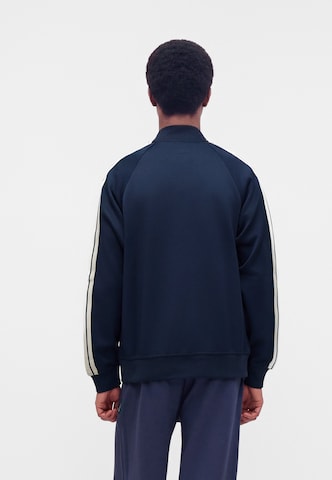 CONVERSE - Sudadera con cremallera en azul