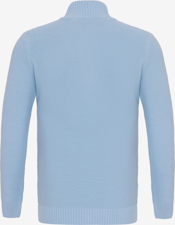 DENIM CULTURE Sweater 'DIOGO ' in Blue