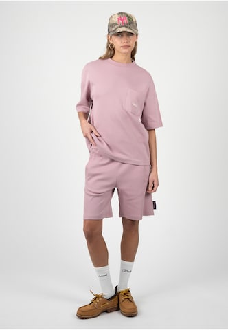 Prohibited Shirt 'Seaside' in Lila