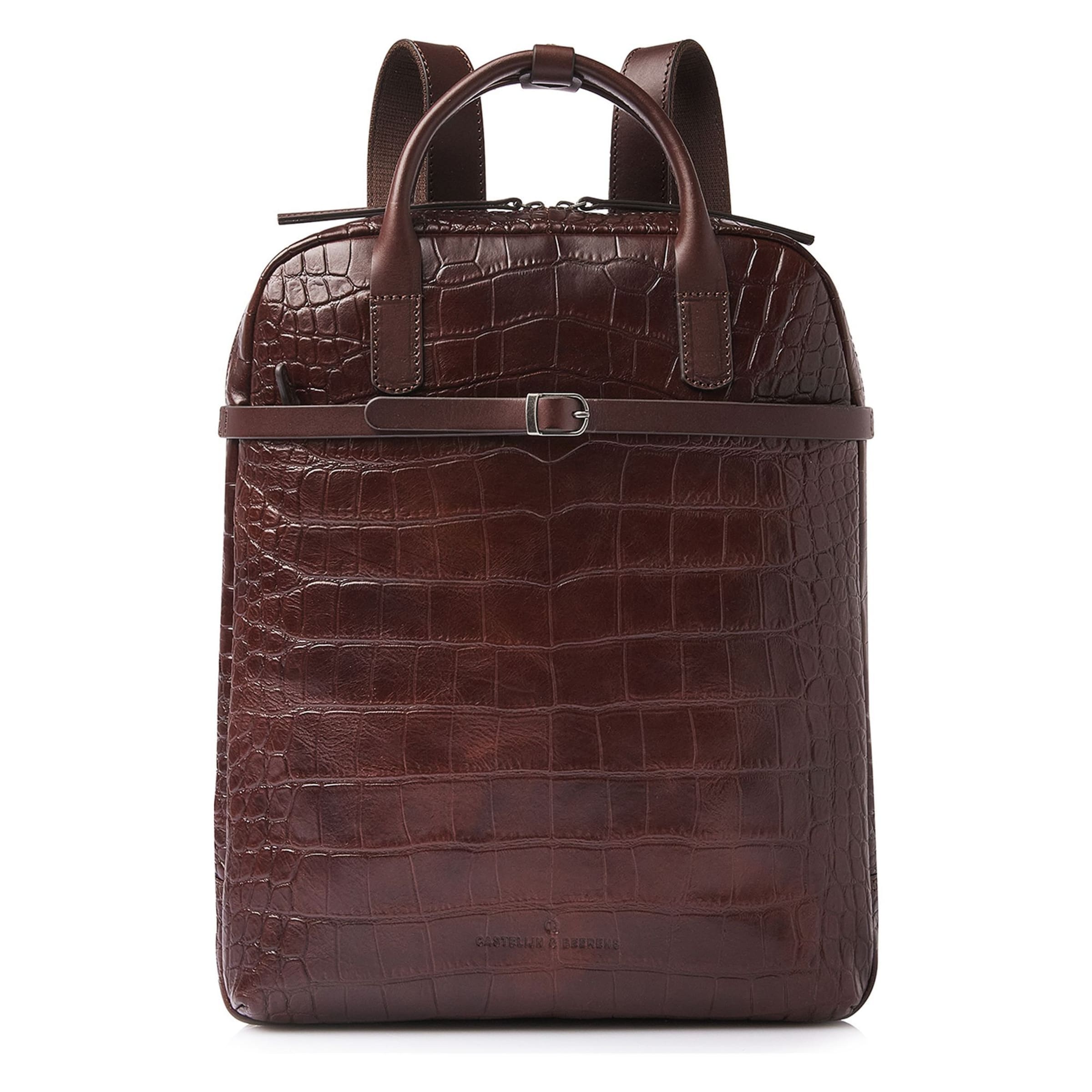 Castelijn & Beerens Backpack 'Emma' in Brown, Item view