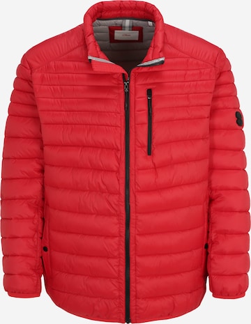 s.Oliver Men Big Sizes Between-Season Jacket in Red: front